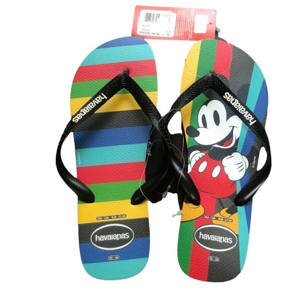 HAVAIANAS DISNEY MICKEY Flip Flops - Picture 1 of 3